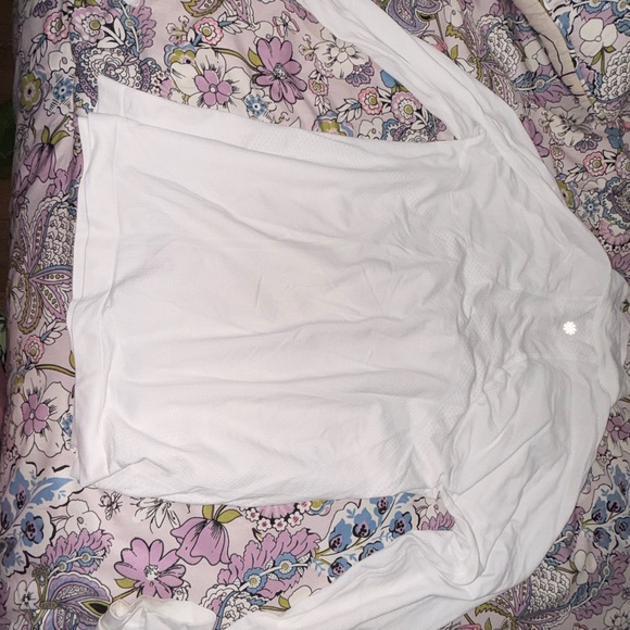 Athleta White Lightweight Zip-Up Jacket - Picture 2 of 4